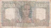 Frankreich 1000 Francs - Minerva and Hercules - 31-05-1945 - Serial K.30 - VG to F - P.130a