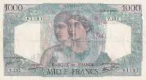 Frankreich 1000 Francs - Minerve et Hercule - 25-04-1946 - Serial V.252 - F.41.13