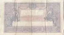 Frankreich 1000 Francs - Pink and blue - 08-04-1915 - Serial D.906