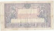 Frankreich 1000 Francs - Pink and blue - 19-01-1925 - Serial S.1851
