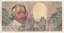 Frankreich 1000 Francs - Richelieu - 01-09-1955 - Serial J.174 - VF to XF - P.134