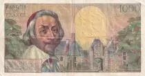 Frankreich 1000 Francs - Richelieu - 01-12-1955 - Serial A.206 - P.134