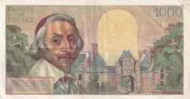 Frankreich 1000 Francs - Richelieu - 07-03-1957 - Serial J.321