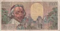 Frankreich 1000 Francs - Richelieu - 07-04-1955 - Serial B.139 - P.134