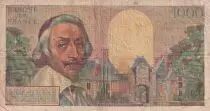 Frankreich 1000 Francs - Richelieu - 07-04-1955 - Serial P.139 - F - P.134a