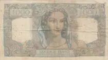 Frankreich 1000 Francs  Minerva - 11-03-1948 - Serial T.386