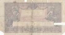 Frankreich 1000 Francs blue and pink -24-06-1926- Serial D.2492