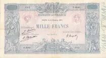 Frankreich 1000 Francs Blue on lilac - 06-10-1925 - Serial P.2048 - VF
