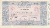Frankreich 1000 Francs Blue on lilac - 16-03-1926 - Serial U.2180 - VF