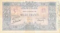 Frankreich 1000 Francs Blue on lilac - 30-09-1925 - Serial R.2043 - VF