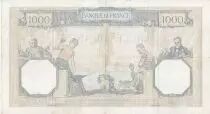 Frankreich 1000 Francs Ceres and Mercury -  26/08/1937 Serial D3024