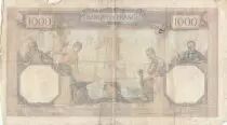 Frankreich 1000 Francs Ceres and Mercury - 02-06-1932 - Serial D.1943