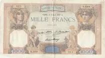 Frankreich 1000 Francs Ceres and Mercury - 04-08-1932 - Serial R.2056