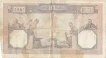 Frankreich 1000 Francs Ceres and Mercury - 06-08-1927 - Serial W.440