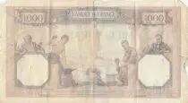 Frankreich 1000 Francs Ceres and Mercury - 06-11-1930 - Serial A.1055