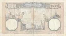 Frankreich 1000 Francs Ceres and Mercury - 08-02-1940 - Serial E.8822