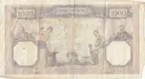 Frankreich 1000 Francs Ceres and Mercury - 11-06-1931 - Serial O.1421