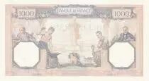 Frankreich 1000 Francs Ceres and Mercury - 18-04-1940 - Serial M.9476