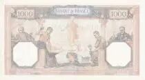 Frankreich 1000 Francs Ceres and Mercury - 20-10-1938 - Serial N.4375