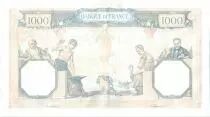Frankreich 1000 Francs Ceres and Mercury - 20-10-1938 Serial D.4373-183