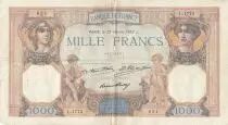 Frankreich 1000 Francs Ceres and Mercury - 25-02-1932 - Serial L.1773