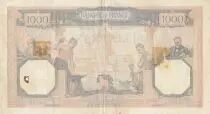 Frankreich 1000 Francs Ceres and Mercury - 26-01-1939 - Serial N.5756