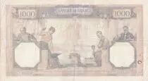 Frankreich 1000 Francs Ceres and Mercury - 27-11-1930 - Serial B.1070