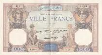 Frankreich 1000 Francs Ceres and Mercury - 28/07/1932 - Serial A.2044