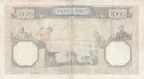 Frankreich 1000 Francs Ceres and Mercury - 29-04-1937 - Serial H.2828