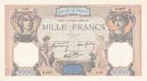 Frankreich 1000 Francs Ceres and Mercury - 30-03-1939 - Serial B.6807