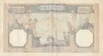 Frankreich 1000 Francs Ceres and Mercury - 30-03-1939 - Serial M.6855
