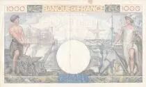 Frankreich 1000 Francs Commerce and Industry - 24-10-1940 Serial A.52