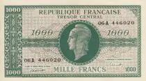 Frankreich 1000 Francs Marian - 1945 Letter A - Serial 06 A 446020