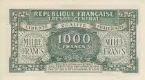 Frankreich 1000 Francs Marian - 1945 Letter A - Serial 06 A 446020