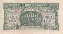 Frankreich 1000 Francs Marianne - 1945 - Letter E - P.017