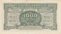 Frankreich 1000 Francs Marianne - 1945 - Letter E - P.017