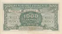 Frankreich 1000 Francs Marianne - 1945 Letter E- Serial 89 E -  XF
