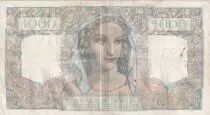 Frankreich 1000 Francs Minerva and Hercules - 06-12-1945 - Serial V.147 - F.41.09