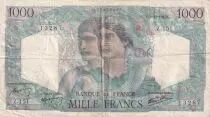 Frankreich 1000 Francs Minerva and Hercules - 06-12-1945 - Serial Z.151 - F.41.09