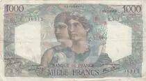 Frankreich 1000 Francs Minerva and Hercules - 09-01-1947 - Serial R.362