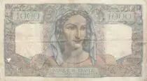 Frankreich 1000 Francs Minerva and Hercules - 11-07-1946 - Serial K.305