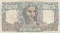 Frankreich 1000 Francs Minerva and Hercules - 12-09-1946 - Serial A.316