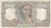 Frankreich 1000 Francs Minerva and Hercules - 17-02-1949 - Serial U.517