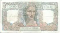 Frankreich 1000 Francs Minerva and Hercules - 1948