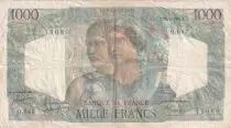 Frankreich 1000 Francs Minerva and Hercules - 20-04-1950 - Serial O.643 - F.41.32