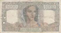 Frankreich 1000 Francs Minerva and Hercules - 28-06-1945 - Serial Y.72