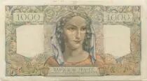 Frankreich 1000 Francs Minerva and Hercules - 31-05-1945 Serial L.22 - VF