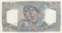 Frankreich 1000 Francs Minerva and Hercules - J.87 - 1945