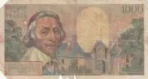 Frankreich 1000 Francs Richelieu -  02-12-1954 - Serial T.88