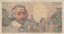 Frankreich 1000 Francs Richelieu -  03-09-1953 - Serial K.10
